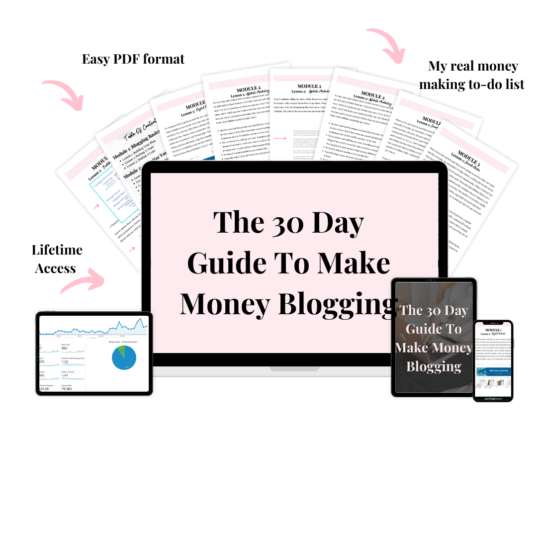 The 30 Day Guide To Making Money Blogging